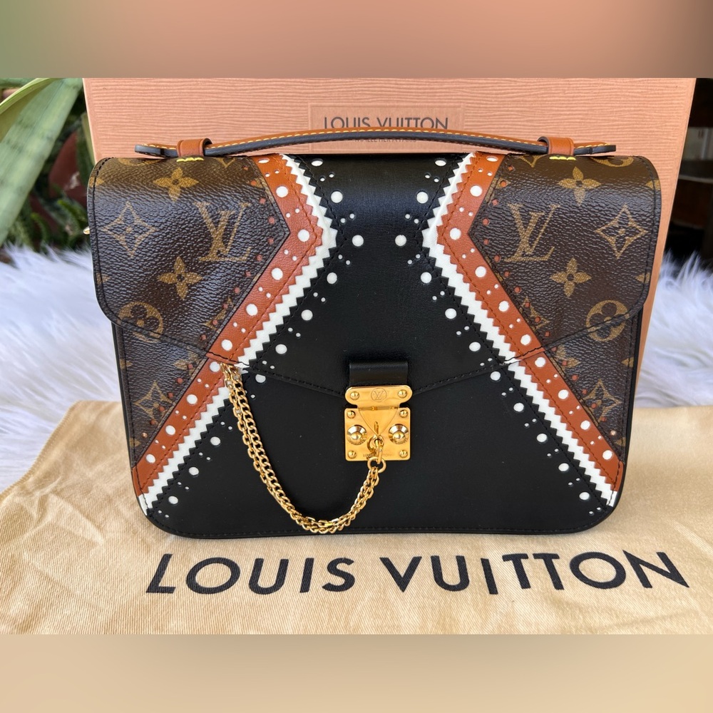 🔥🔥Louis Vuitton Pochette Métis Brogue Limited Edition Complete COA READY🔥🔥 - Picture 2 of 12